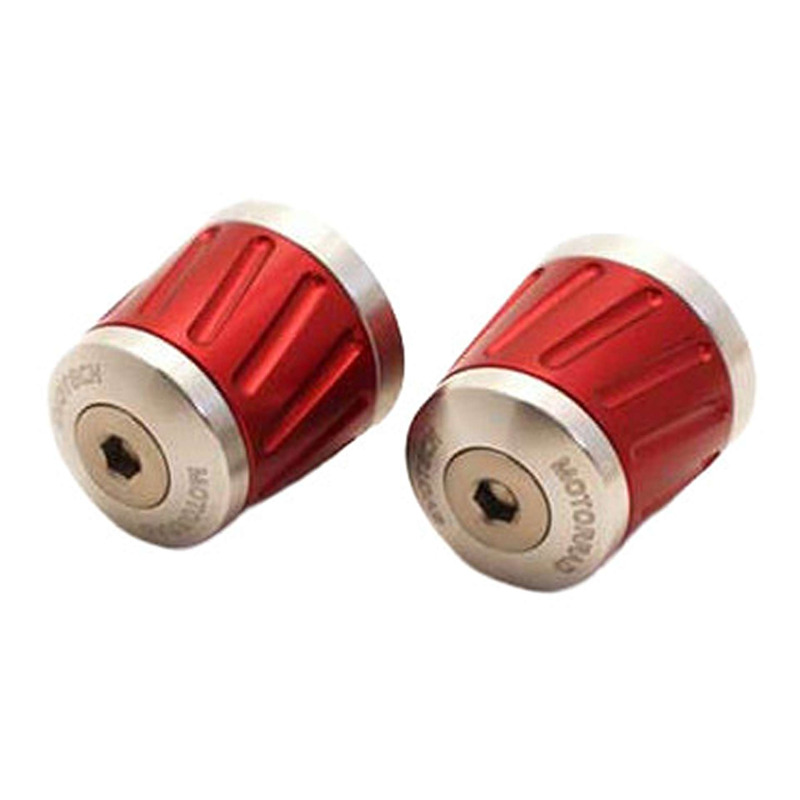 Embouts de guidon Evotech rouges BMW R 850 R 93-06