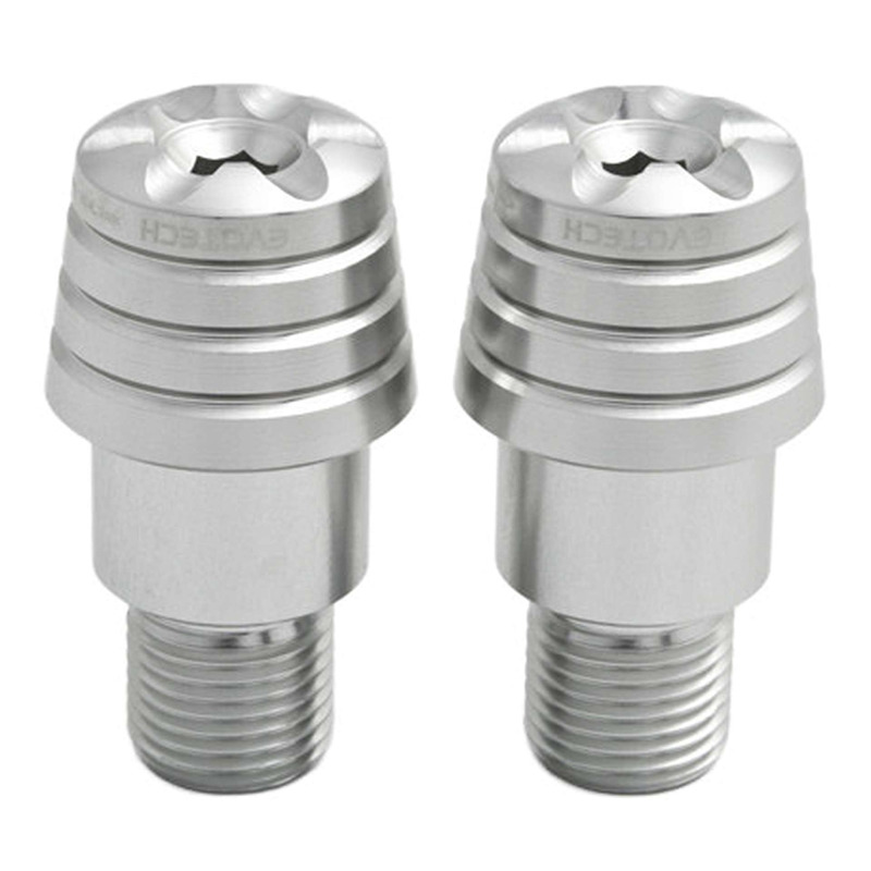 Embouts de guidon Evotech silvers Yamaha T-Max