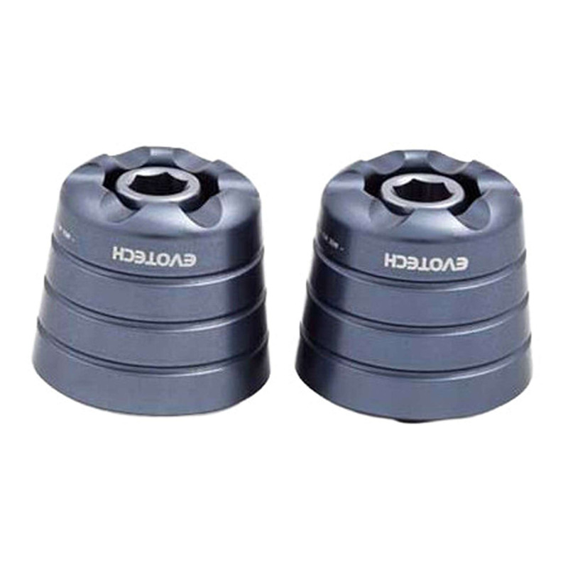 Embouts de guidon Evotech titanes Kawasaki Z 1000 03-20