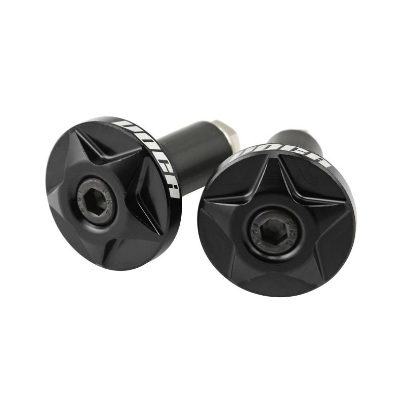 Embouts de Guidon Voca Racing CNC Noir