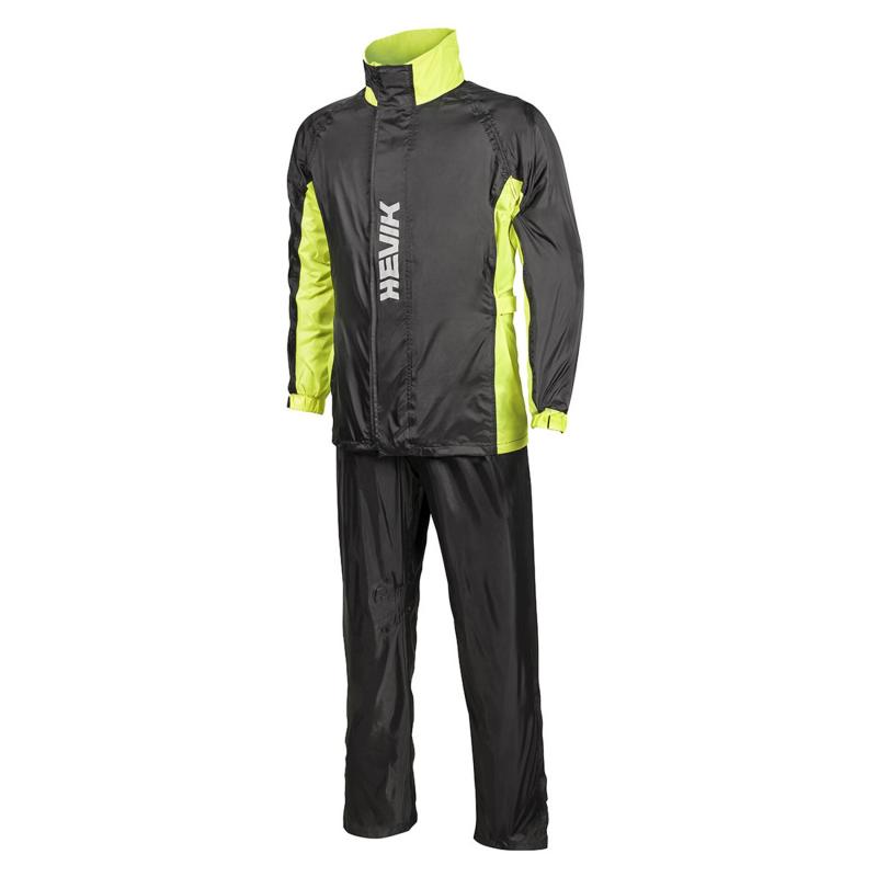 Ensemble de pluie Hevik Twister noir / jaune fluo- XS