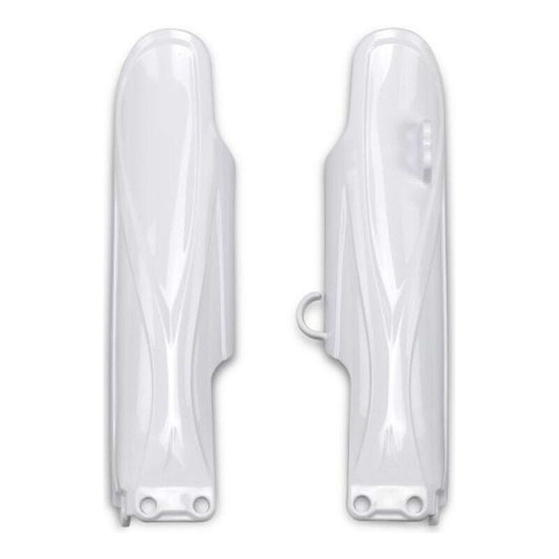 Protections de Fourches POLISPORT Type Origine Blanc - Yamaha 85 YZ 22