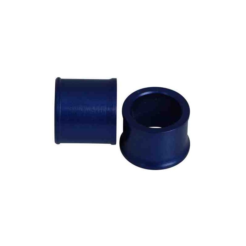 Entretoises externes de roue avant bleues pour Yamaha WR 250 F 03-19