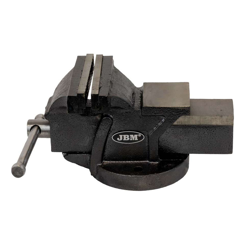 Étau d’établi JBM base fixe 100mm