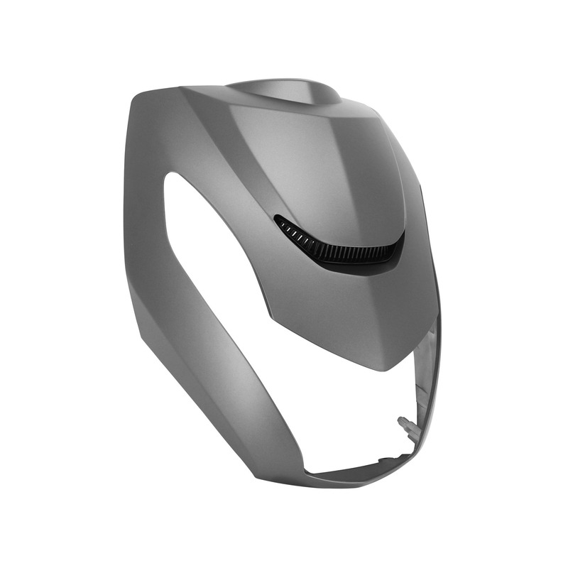 Face avant gris mat Peugeot 50 Kisbee 2010-