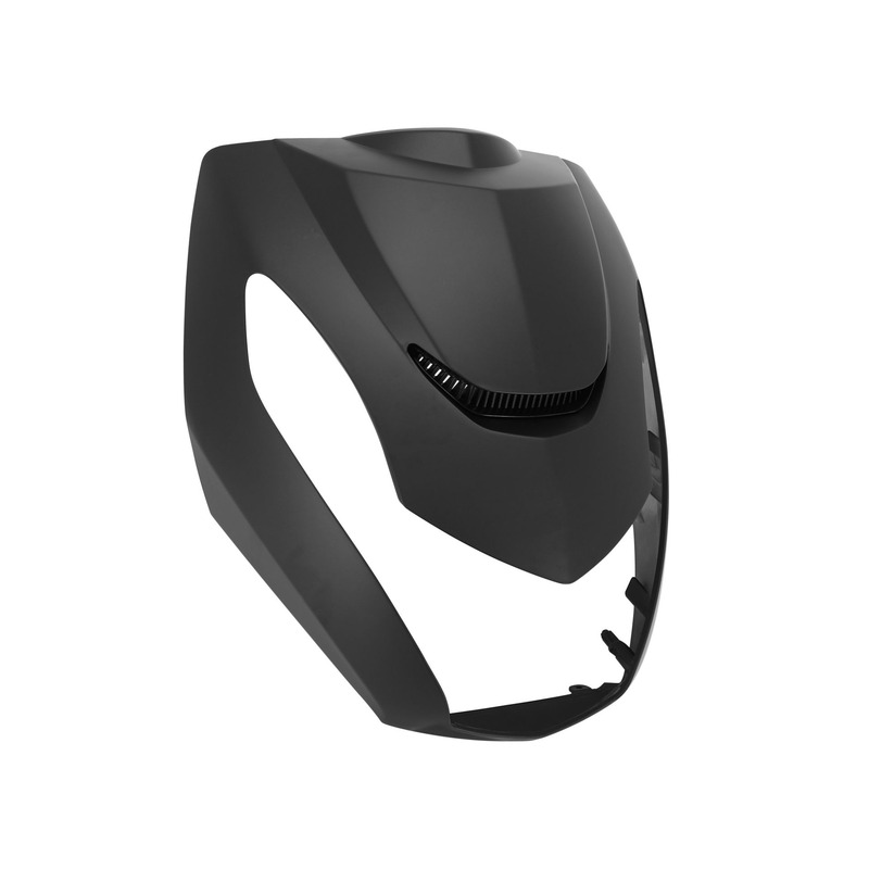 Face avant noir mat Peugeot 50 Kisbee 2010-
