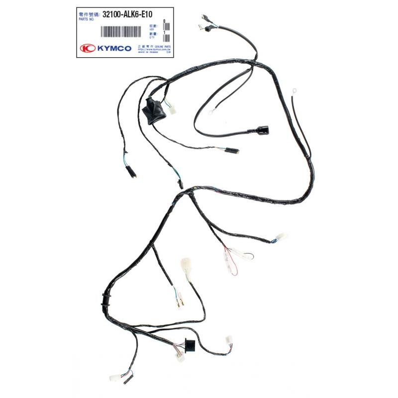 Faisceau Kymco Agility carry 125 4T R12 2008-15 32100-ALK6-E10