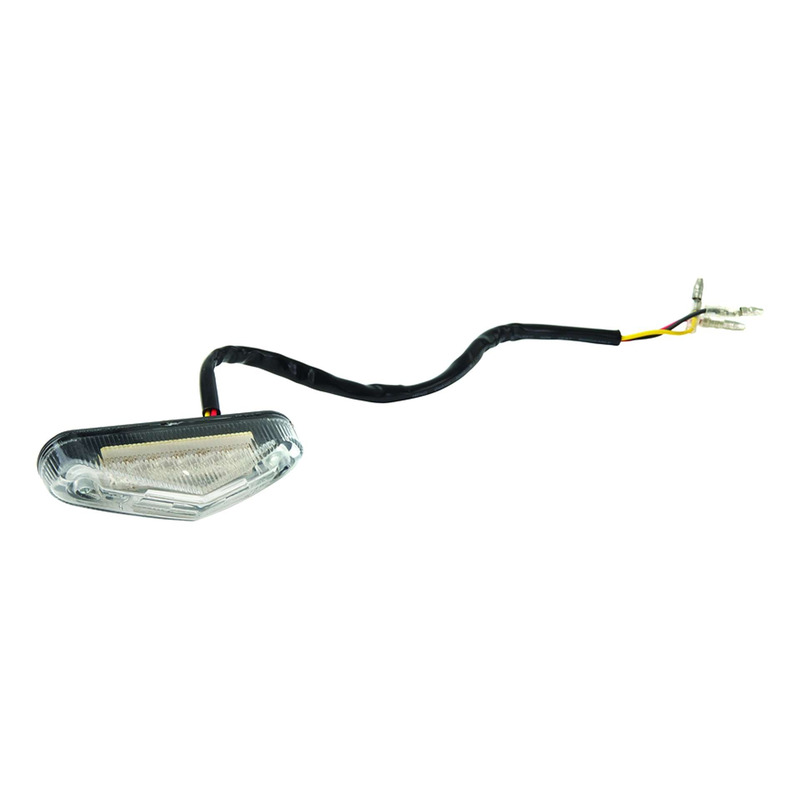 Feu Arrière de Remplacement POLISPORT Blanc pour Extension de Garde-Boue Arrière RS LED