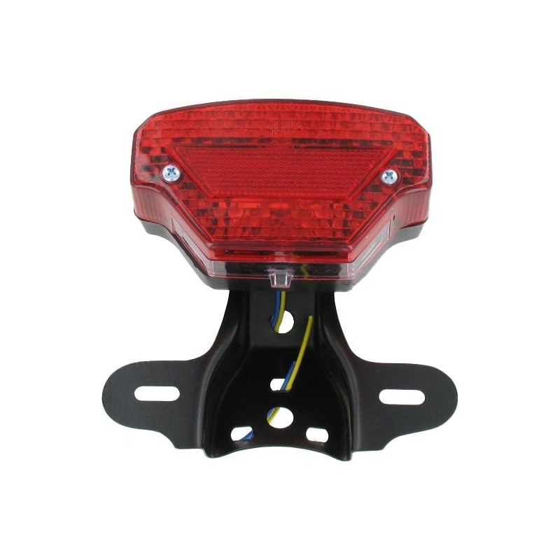 Feu arrière design universel avec support de plaque