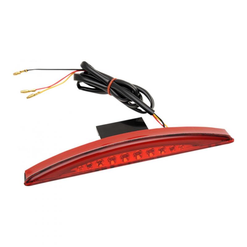 Feu de position et stop incurvé Drag Specialties Harley Davidson Brea