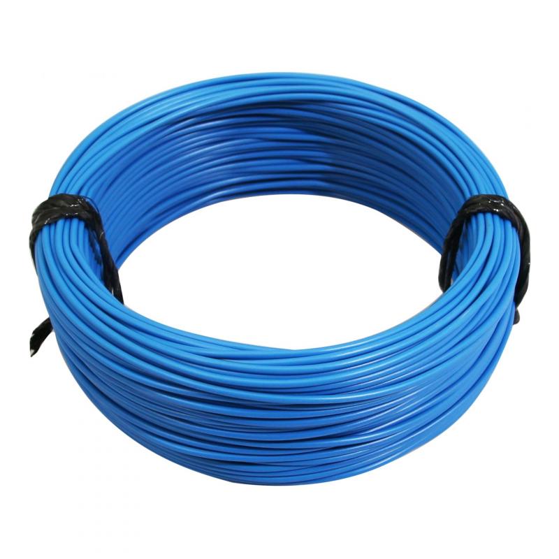 Fil électrique 12-10 x1,00mm bleu 50m