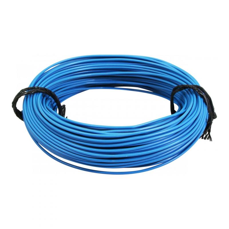Fil électrique 9-10 x0,75mm bleu 50m