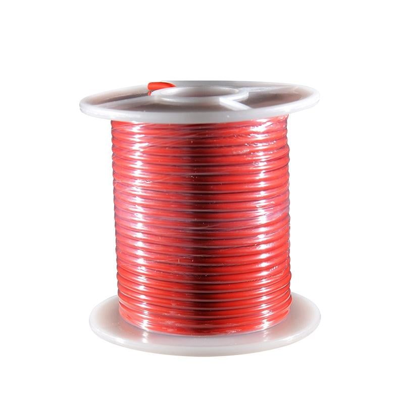 Fil électrique rouge section 2.5 mm 25 m