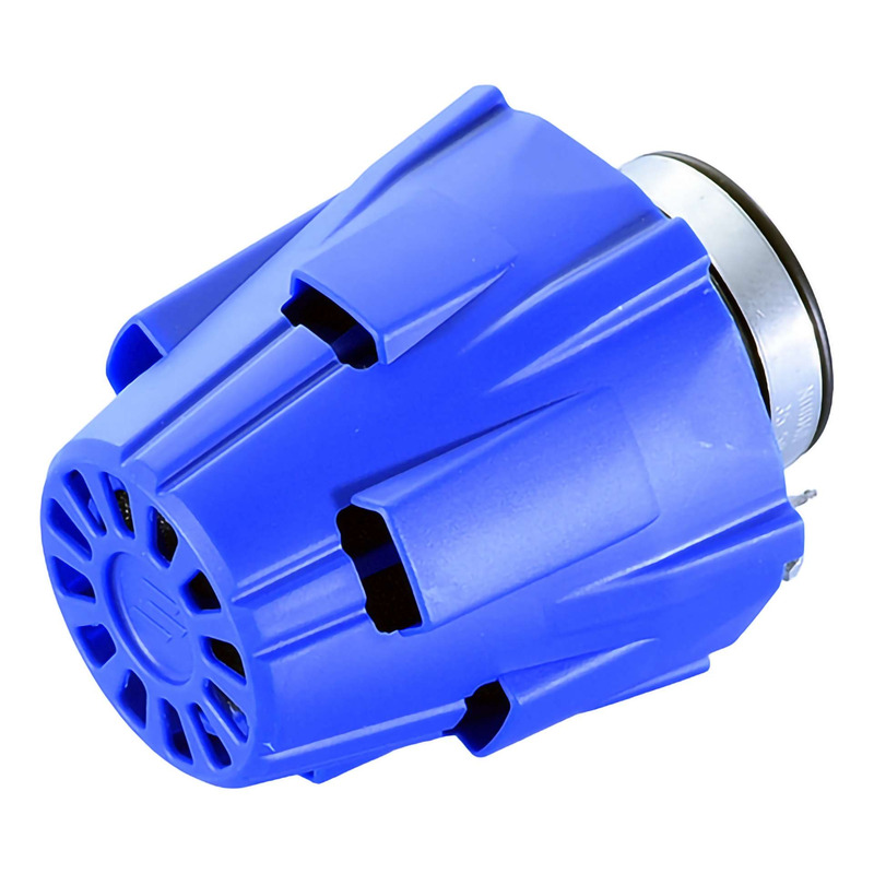 Filtre à air Polini Air Box bleu droit Ø46