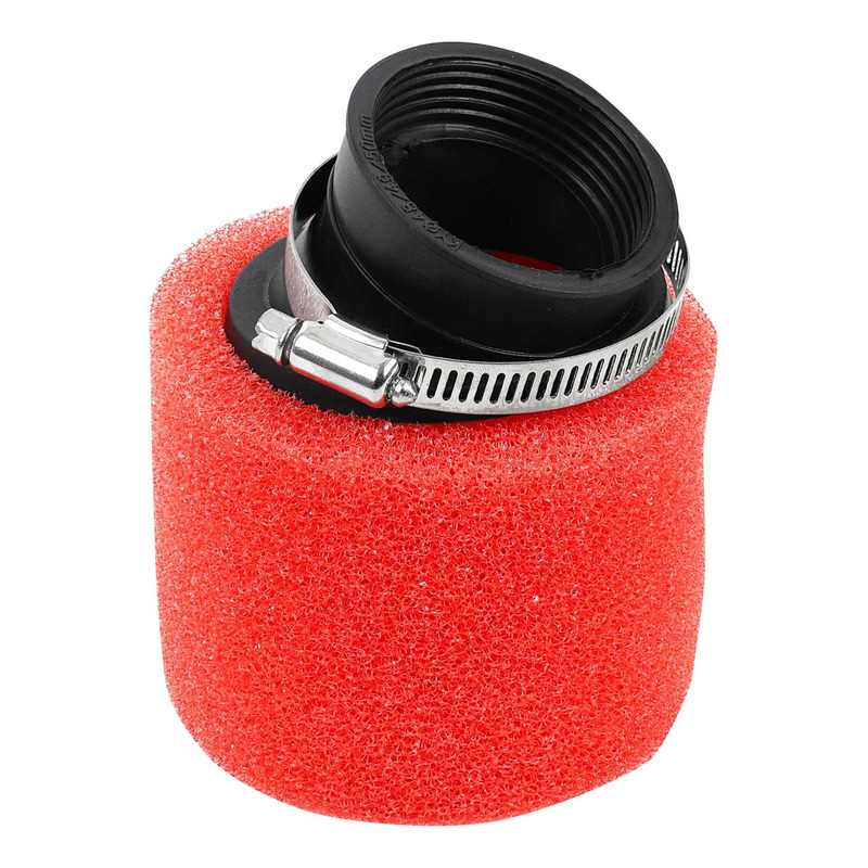Filtre à air replay double mousse rouge pour carburateur PWK 21 à 34 mm