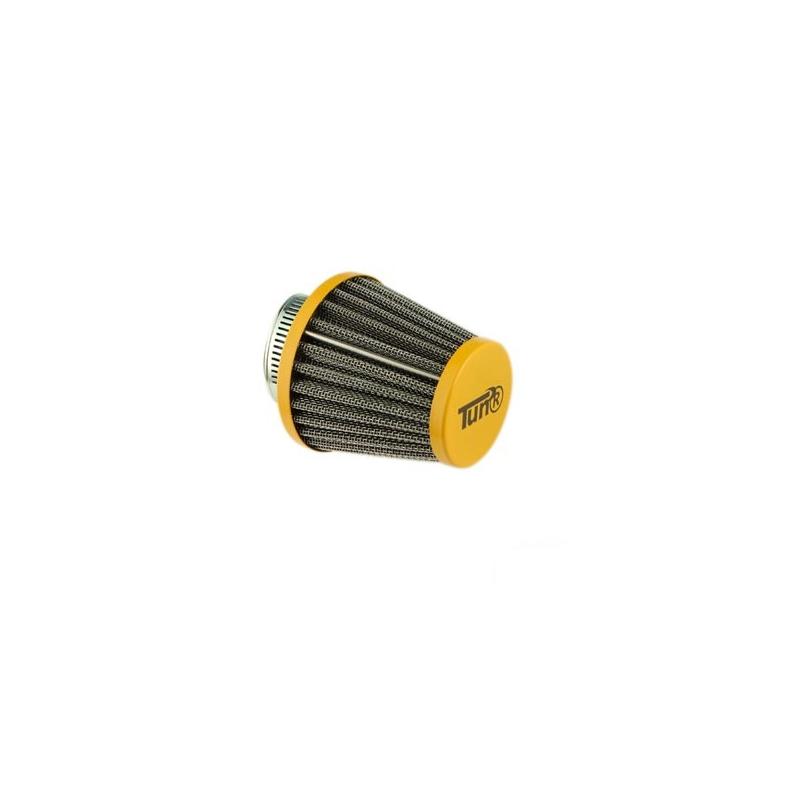 TUNR FILTRE A AIR D28-35 CONIQUE KN GM JAUNE BRILLANT