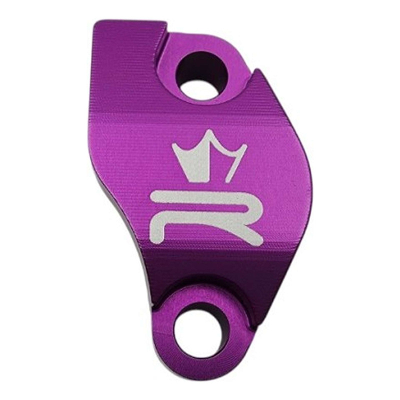 Fixation de maître cylindre de frein KRM violette