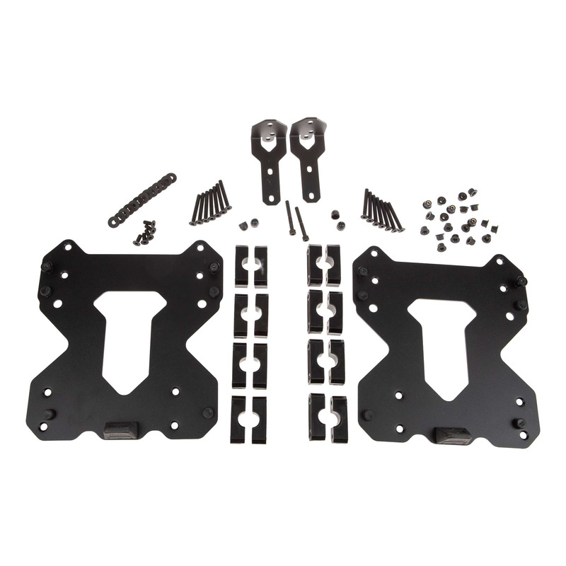 Fixations de valises latérales Kappa Monokey sur support d'origine CF Moto 700 MT ADV 2025