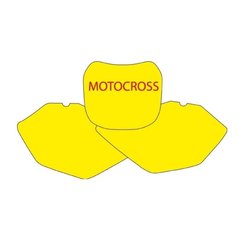 Fond de plaque blackbird bleu pour yamaha