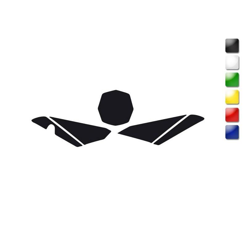 Fonds plaque cross bleu husqvarna tc449 '11