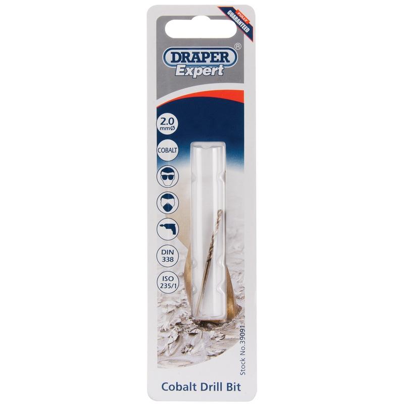Foret Ø2mm Draper traitement cobalt