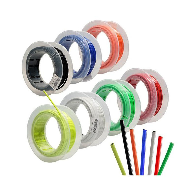 Gaine de câble de gaz Voca Racing 5mm orange 20M