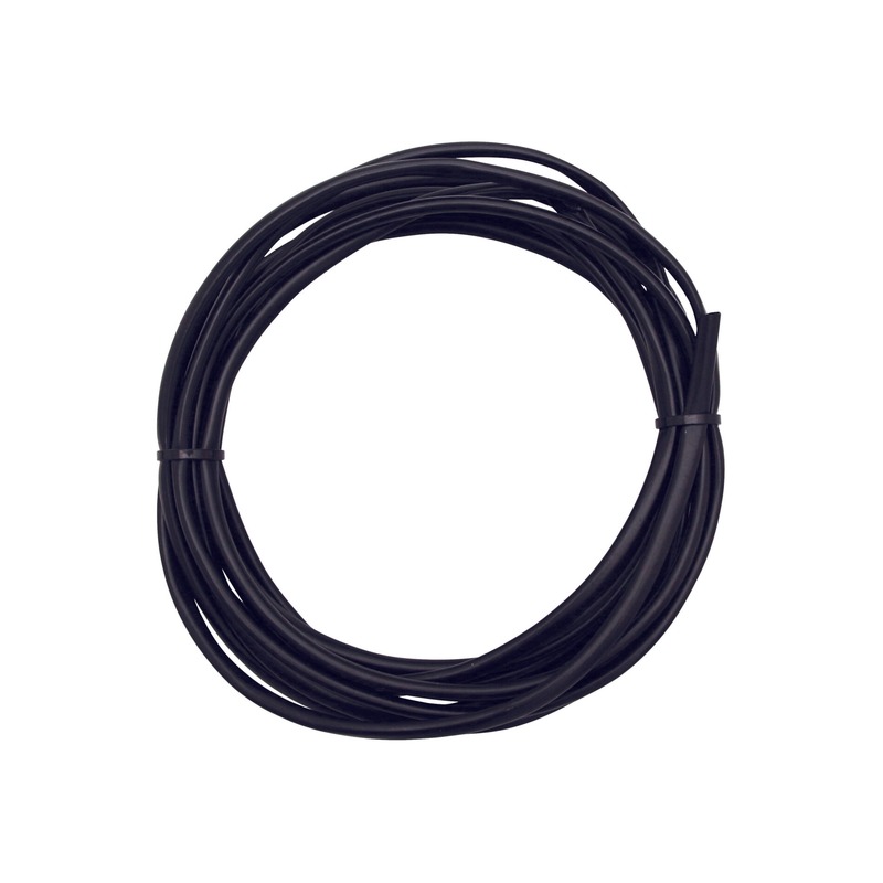 Gaine de faisceau électrique 6x7mm 5m noir