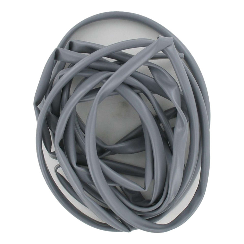 Gaine faisceau électrique souple gris 8x9mm 5m
