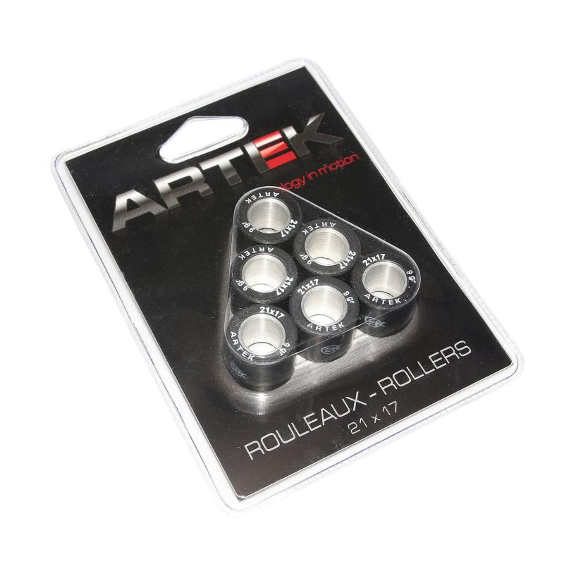 Galet Artek K1 21x17 (x6) Piaggio 250 X7 / X8 / X9- 9g