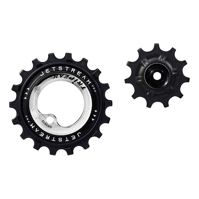 Galets de dérailleur Tripeak AOPW céramic 11/12v 12-18 dents argent - Shimano GRX
