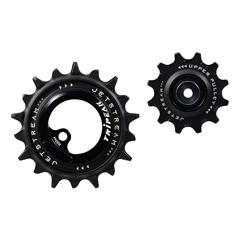 Galets de dérailleur Tripeak AOPW céramic 12v 12-18 dents noir - Shimano Dura-Ace