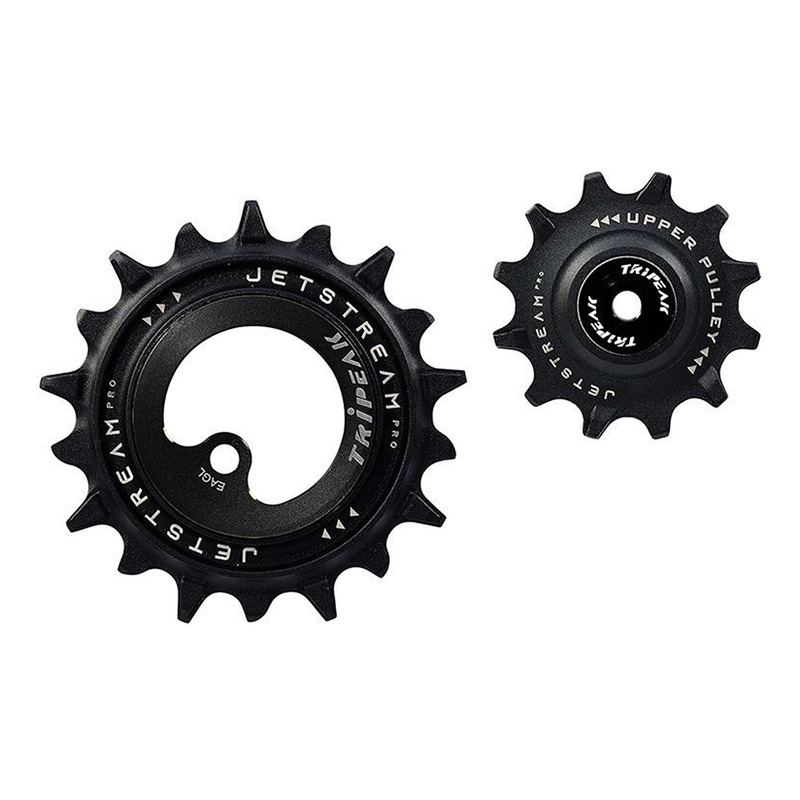 Galets de dérailleur Tripeak AOPW céramic 12v 12-18 dents noir - Sram Eagle