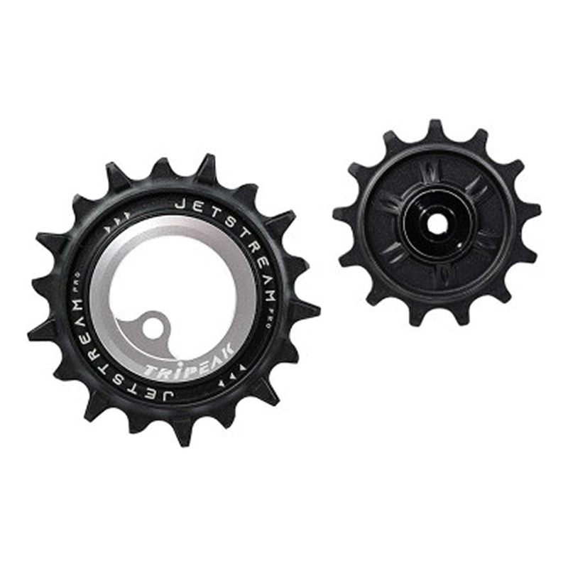 Galets de dérailleur Tripeak AOPW céramic 12v 12-18 dents argent - Shimano Dura-Ace