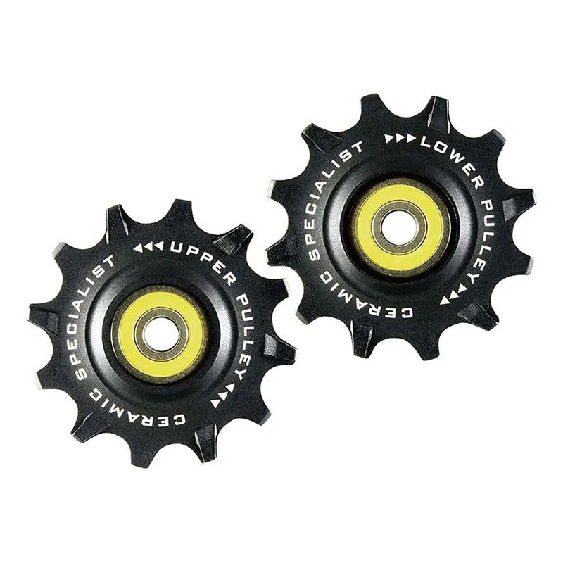 Galets de dérailleur Tripeak G5 céramic 11v 12 dents noir – Sram X0 / X1 / X01