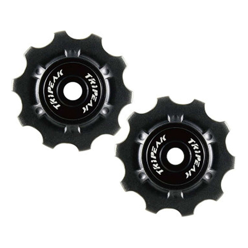 Galets de dérailleur Tripeak céramic 10-11v 10 dents noir – Campagnolo