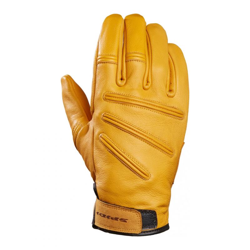 Gant cuir Spidi Old Glory ocre- S