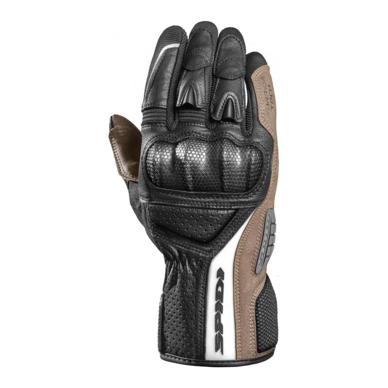 Gant cuir Spidi TX-PRO noir/blanc/marron- S