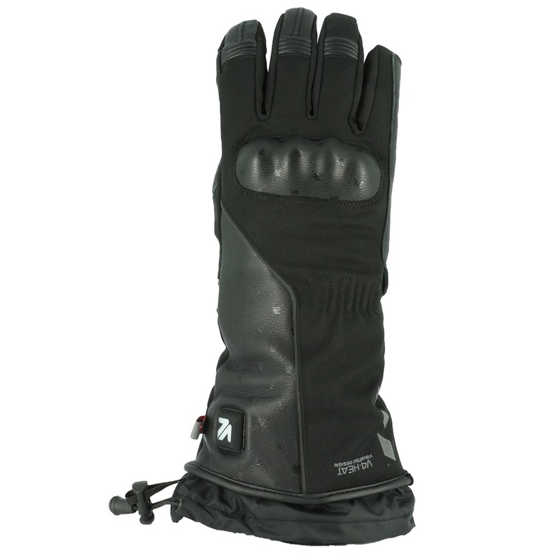 Gants chauffants femme V’Quattro Morgana noir- XS