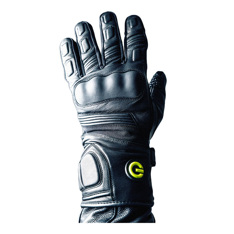 Gants chauffants GreenForce Hybrid Mk.3 Cuir Court noir