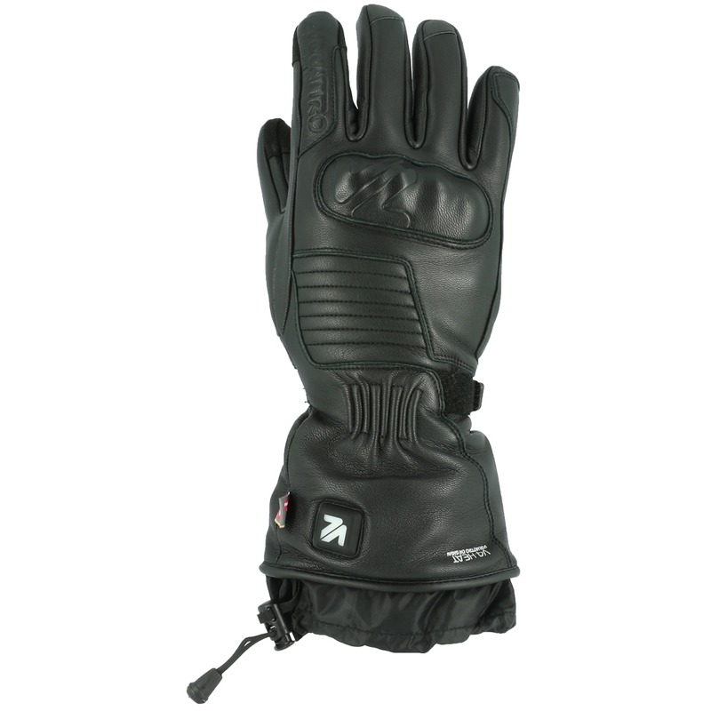 Gants chauffants V’Quattro Vesuve noir- M