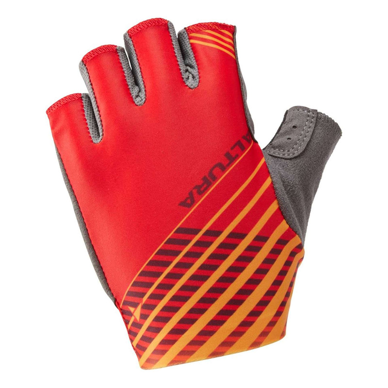 Gants court Altura Club rouge et orange