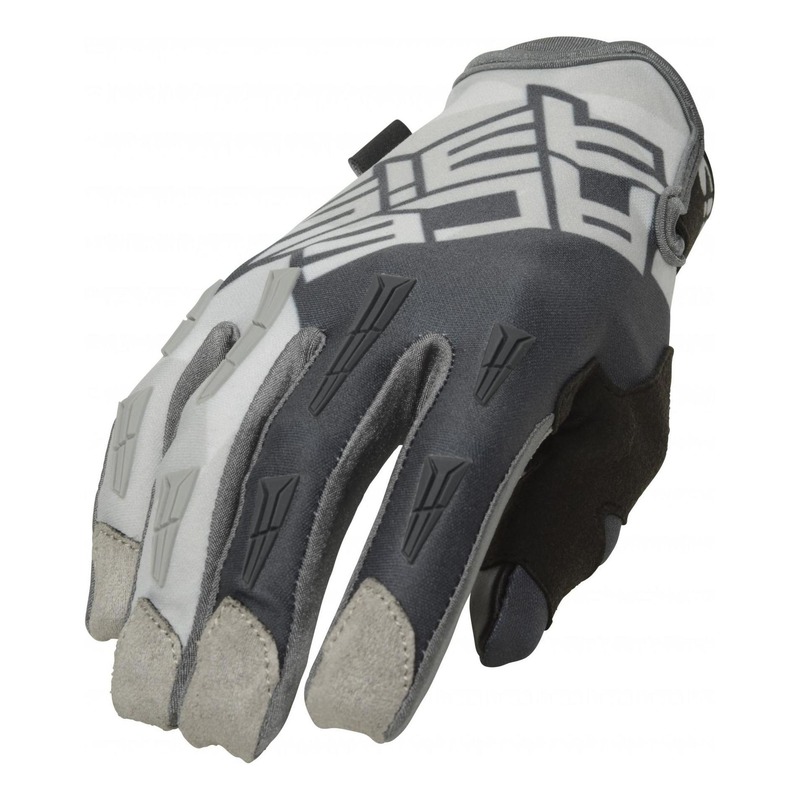 Gants cross Acerbis MX X-H gris/gris- S