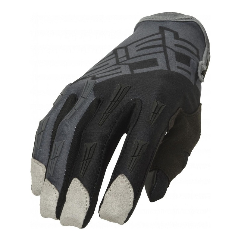 Gants cross Acerbis MX X-H gris/noir- S