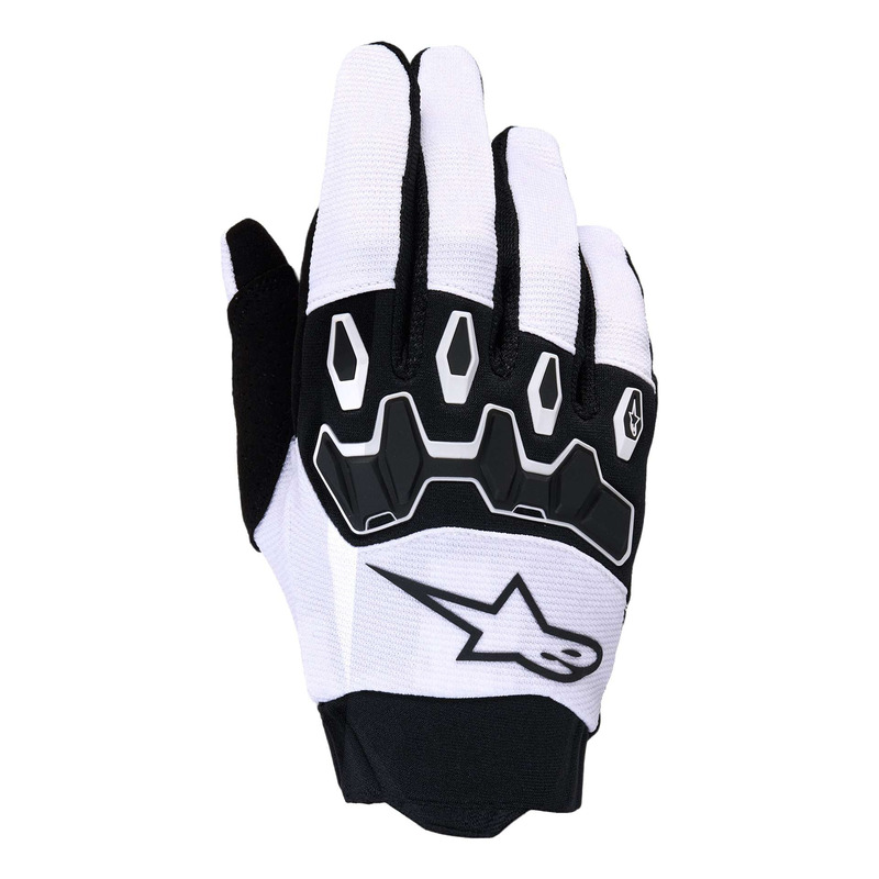 Gants cross Alpinestars Full Bore V2 light gray/black