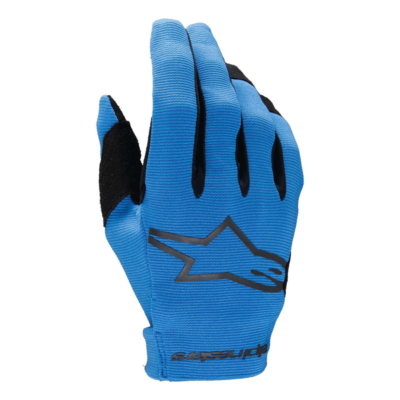 Gants cross Alpinestars Radar blue/black 2025