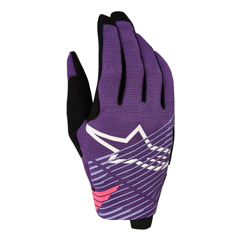 Gants cross Alpinestars Radar Pro deep purple/black