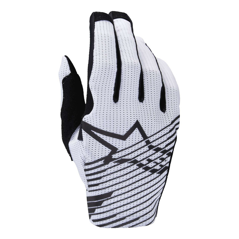 Gants cross Alpinestars Radar Pro white