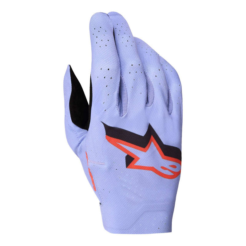 Gants cross Alpinestars Supertech MX light violet/black