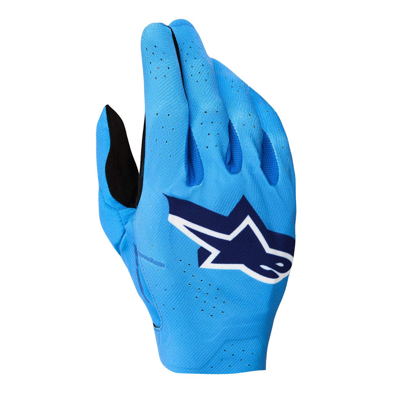 Gants cross Alpinestars Supertech MX ucla blue/deep blue/white
