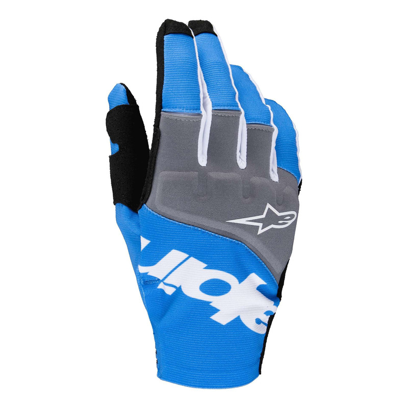 Gants cross Alpinestars Techstar black/blue 2025